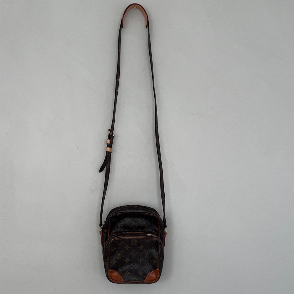 Louis Vuitton Vintage Amazon Monogram Brown Crossbody Bag - Picture 14 of 15
